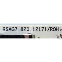 FUENTE DE PODER PARA TV HISENSE / NUMERO DE PARTE 327900 / RSAG7.820.12171/ROH / 12171-A / PANEL HD650Y1U72-T0L2/S2/SM/ROH / MODELO 65R6E4	